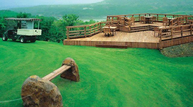 Aamby Valley City Lonavala Exterior foto The deck at the Stone House